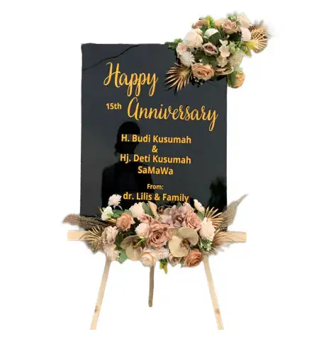 Papan Bunga Akrilik Suka Sari