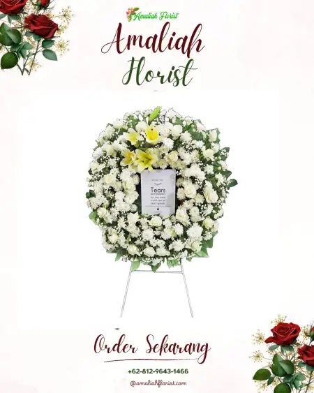 Krans Bunga Duka Suka Sari